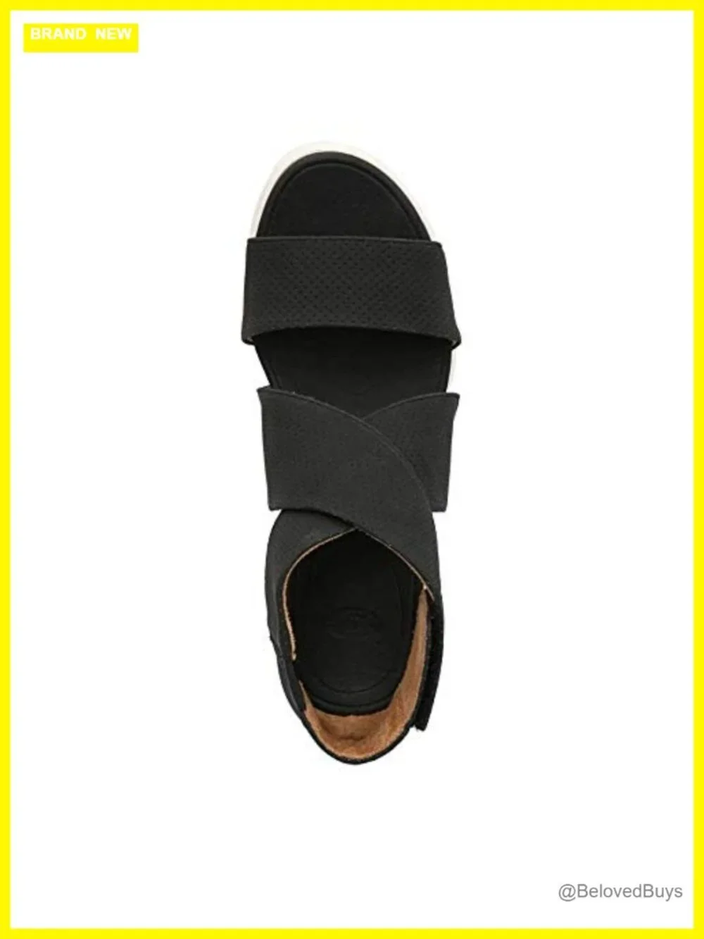 Faux Leather Women's Platform Wedge Sandal Comfort Casual Open Toe